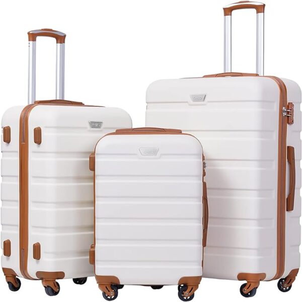 20%OFF Limited time deal"Coolife Luggage 3 Piece Set Suitcase