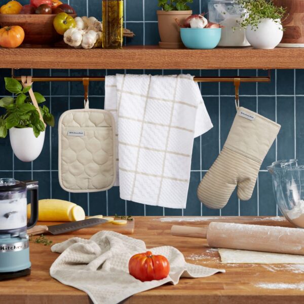 48%OFF: KITCHENAID Quilted Cotton Terry Cloth - Image 2