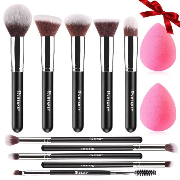 42%OFF: BEAKEY Makeup Brushes Set