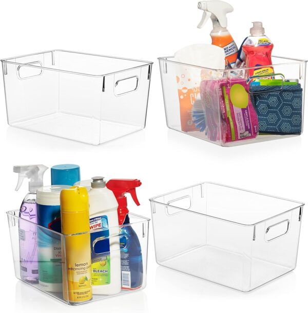 20%OFF: ClearSpace Clear Plastic Storage Bins