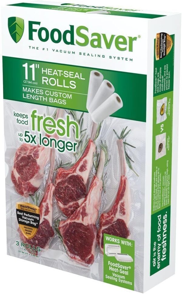 24%OFF Limited time deal"FoodSaver Custom Fit Vacuum Sealer Bags