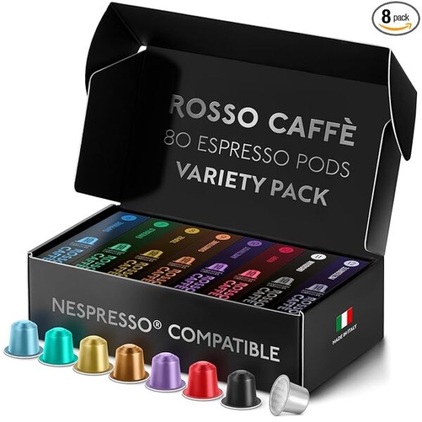 15%OFF Limited time deal"ROSSO CAFFÈ Espresso Coffee Pods