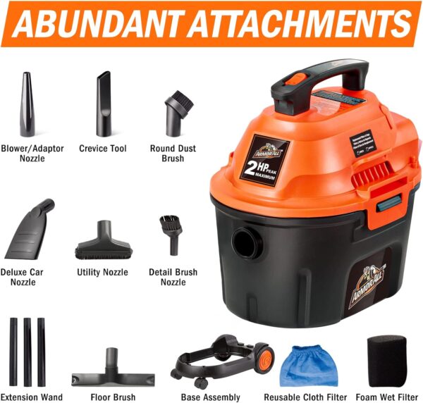 10%OFF, Armor All AA255W Wet/Dry Utility Vac - Image 2