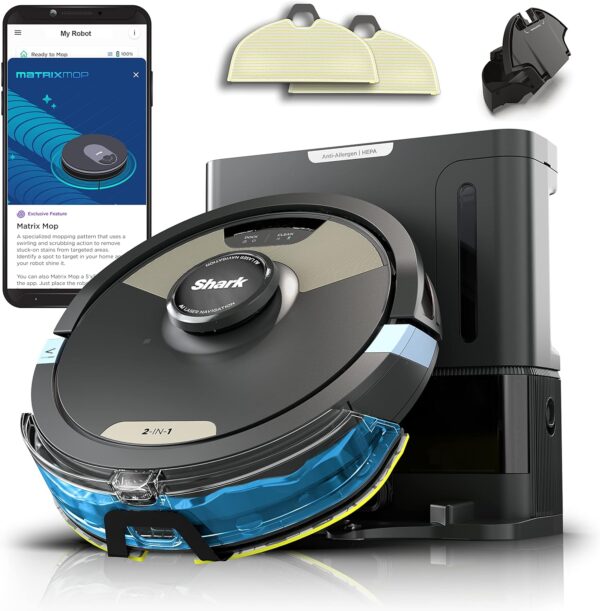 43%OFF Limited time deal"Shark Robot Vacuum & Mop Combo, Powerful Suction