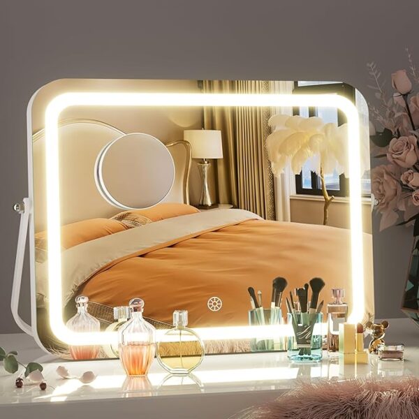 58%OFF and 30%on coupon Limited time deal"Hasipu Vanity Mirror with Lights